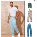 McCall's M8264AA Men's Bermuda Shorts and Cargo Pants Sewing Pattern Kit, Code M8264, Sizes 34-36-38-40-42