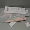 Auto Hair Curler, 3-in-1 Automatic Curling Iron & Brush Set, 1" & 1.25" Interchangeable Rotating Barrels, Anti-Scald & Anti-Tangle Wand for Hair Styling, Auto Shut-Off, Dual Voltage, Pink