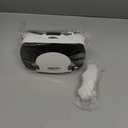 VR Headset with Controller Adjustable 3D VR Glasses Virtual Reality Headset HD Blu-ray Eye Protected Support 5~7 Inch for Phone/Android (White)