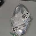 Acrylic Clutch Purse for Women Irregular Shell Evening Handbag for wedding party (Shiny Silver)