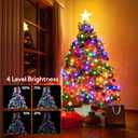 BlcTec Christmas Lights, 300 LED 108FT UL Certified Color Changing Christmas Tree Lights with Remote, 11 Modes, Timer, Waterproof, Connectable String Lights for Xmas Dcor, Warm White & Multicolor