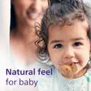 Philips Avent Ultra Soft Pacifier - 4 x Soft and Flexible Baby Pacifiers for Babies Aged 6-18 Months, BPA Free with Sterilizer Carry Case, SCF091/30