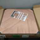 BTDVR 8 Pack Large Acoustic Wall Panels,94.48"x47.24" Self-Adhesive Soundproof Wall Panels-Total Size (Single Size 23.62"x23.62") Decorative Wood Grain Printing Sound Panels,for Studio,Office,Home