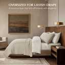EVERGRACEHOME Channel Stitch 100% Cotton Quilt Set King Size, Pre-Washed Cotton Sateen Coverlet Bedspread, 3-Piece Soft & Breathable Bedding Set with 2 Shams for All Seasons, Parchment | Refined Channel, Luxe Cotton Sateen, Pre Washed, 100% Cotton, Oeko-Tex Certified, Lightweight