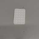 Anteel 2 Pack Silicone Suction Phone Case Mount, Non Slip Sticky Phone Grip for Cellphone, Silicon Adhesive Suction Cup Phone Mount, Strong Grip Holder for Selfies and Videos (White)