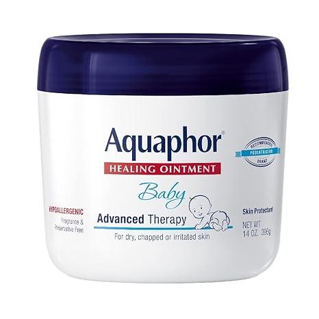 Aquaphor Baby Healing Ointment 14oz And Diaper Rash Cream 3.5oz