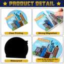 Xuhal 12 Pcs New York Fridge Magnet USA Cities Magnetic Refrigerator Stickers Souvenirs Gifts for Refrigerator Home Decoration