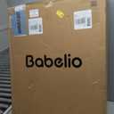 Babelio 26-40" Wide Baby Gate for Stairs & Doorways, 3 Ways Locking System with Auto-Close, Pressure Mounted No Drilling, Easy Install for Stairs, Hallway, Kitchen, Indoor Use, Black (2 Pack)