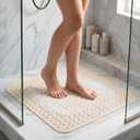 31x31 Square Non Slip TPE Shower Mat, 31×31in