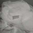 118" Cathedral Wedding Veil, 1 Tier Sheer Tulle Bridal Veils with Comb, Ruffled Edge Lightweight Long Veil for Bride