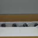 Wanluce 6 Light Bathroom Vanity Lights Black Bathroom Lighting Fixtures Over Mirror with Clear Glass Shades, Farmhouse Wall Sconces Vanity Lighting Fixture for Bedroom Living Room