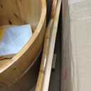 Insulated Foot Bath Bucket,Thickend Wooden Pedicure Feet Bowl