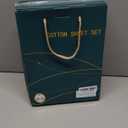 SONORO KATE 100% Egyptian Cotton Sheets Set, Extra Deep Pocket up to 18"-24",1000 High Thread Count, Soft & Breathable 5-Star Hotel Sateen Bed Sheets - 4 PC (White,Queen)