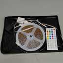 Led Lights for Bedroom 200 FT (2 Rolls 100 FT), with Remote and Application Control RGB Color Changing LED Strip Lights, Music Synchronization, Used for Room, Family, Party Decoration