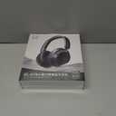 Wireless Headphones Over the Ear, Noise Cancelling Headphones, Bluetooth Headphones, Bluetooth V6.0 Headset with Low Latency Gaming & Movie Modes, 1000mAh Long Battery Life, External Mic, Black