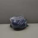 EMEMA Navy Blue Velvet Curtains 84 Inch Length 2 Panels Set, Elegant Blackout Curtains for Bedroom, Grommet Thermal Insulated Soundproof Room Darkening Window Drapes for Living Room W42 x L84