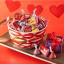 2 x HERSHEY'S and REESE'S Assorted Chocolate, Valentine's Candy Bag, 21.7 oz