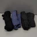 BAMBOO COOL Mens Boxers Short Classic Fit Soft Casual Underwear Loose Breathable Boxer Shorts for Men (Medium, B-black Grey, Blue, Black(3-pack))