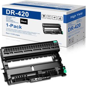 DR420 Drum Unit Replacement for Brother DR 420 DR-420 Work with HL-2270DW HL-2280DW MFC-7360N DCP-7065DN Intellifax-2840 Intellifax-2940 Printer (1 Pack, Not Toner)