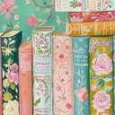 CSZPPQAF Paint by Number Kit for Adults, Book Flower Paint by Number Kits on Canvas, DIY Color Oil Painting for Home Wall Decor 12X16inch