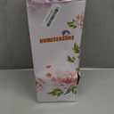 HOMESEASONS Orchid Lamp-LED Lighted Orchid Arrangements,Pre Lit Artificial Orchid,Light Up Flower Lights, Faux Orchid Phalaenopsis Arrangement (White)