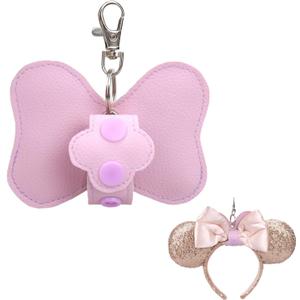rainbowstar 2 Pack Mouse Ears Holder for Backpack Bag Headband Holder Lanyard Strap Keychain Headband Hanging Display Organizer