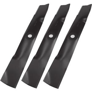 M143520 UC22010 Mower Blades for John Deere 54" Deck LX280 Z425 Z45 X524 1025R X340 X360 X500 Z375R Z515E Z530M Z445 Z525E Z345R GX255 GX335 54 Inch Zero Turn Mower Tractor 3 Pack/Medium Lift