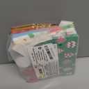 JOYIN 24 PCS 3D Christmas Goody Gift Boxes with Bow for Holiday Xmas Goodie Paper Boxes, School Classroom Party Supplies, Candy Treat Cardboard Cookie Boxes for Gift Giving (3.75 x 3.75 x 3.1)