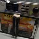 Kalorik MAXX Complete Air Fryer Oven Digital Controls 26-Quart Capacity 10-in-1 Countertop Cooker with 21 Presets, 15 Deluxe Accessories & 60-Recipe Hardcover Cookbook, 1700-Watts, Stainless Steel