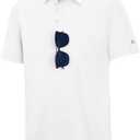 baleaf Men's Golf Polo Shirts UPF 50+ Collared Shirt Lightweight Short Sleeve Quick Dry Work Casual Outdoor White 2XL