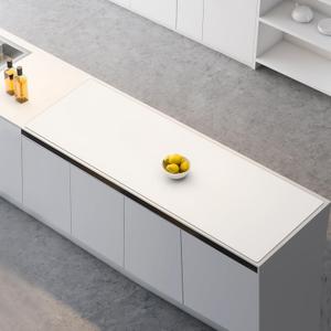 Large Silicone Mats, 78.7x15.7(200cmx40cm) Extra Large Silicone Heat Resistant Mats, Countertop Protector, Nonstick Waterproof Mat for Kitchen, Shipped Rolled Up Kitchen Counter Mat, Semitransparent (Translucent)