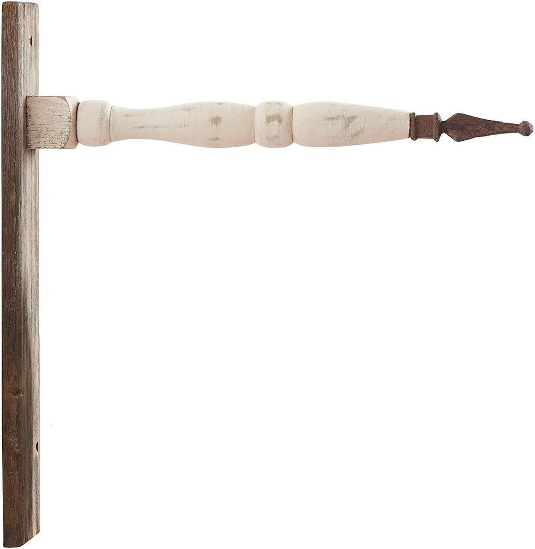 Decorative Hanging Sign 18 Inch Rustic Barn Board Arrow Holder