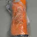 Deepsoon Heating Pad,Electric Heating Pads for Back,Neck,Abdomen,Moist Heating Pad for Shoulder,Knee,Arms,Legs,Dry/Moist Heat & Auto Shut Off,Christmas Gifts for Men and Women,Orange Black,24x12 Inch