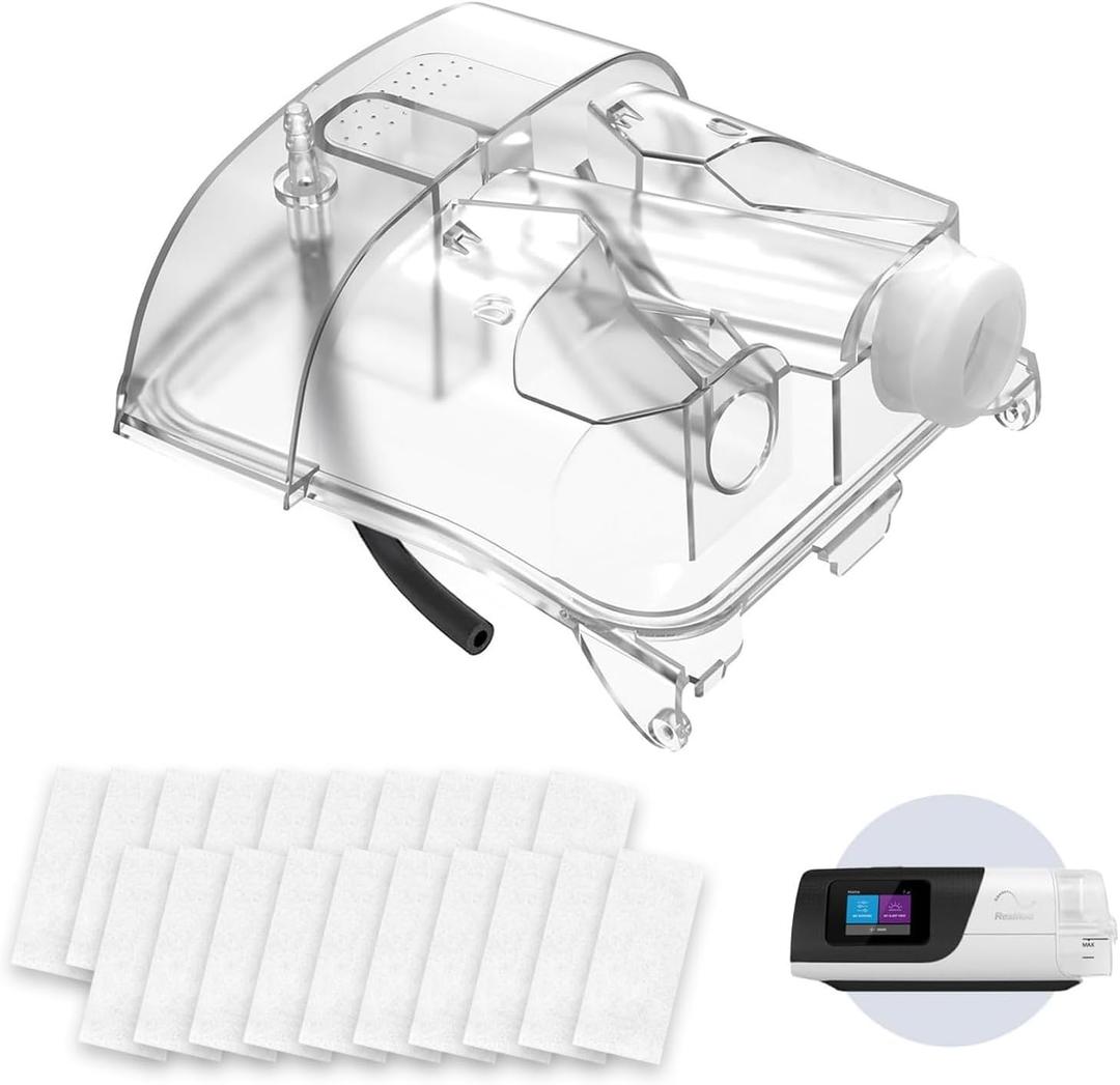 Universal Tubing Adapter for ResMed AirSense 11 & AirCurve 11 Machines, Compatible with SoClean CPAP Cleaner Machines, with 20 Pack Replacement Filter Kit for AirSense 11