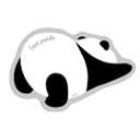 Cute Animal Bath Mat, Decorative Non-Slip Floor Mats with Panda, Dog, and Pig Designs, Bathroom Decor (Panda)