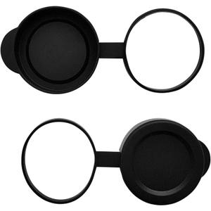 42mm Binocular/Monocular Objective Lens Caps Internal Diameter 53.8-55.8mm Rubber Cover Set Black