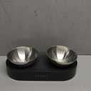 PETKIT CYBERTAIL - Stainless Steel Raised Bowl - Inclined Food and Feeding Bowls, Non-Slip, No Spill for Cats and Small Dogs