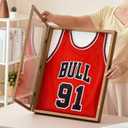 16x20 Deep Shadow Box Picture Frame Display Case with Linen Back,Thickened Panel Large Brown Shadow Memory Box Frame 16x20 for Graduation Items Jersey T Shirt Photo Craft Memorial Wall Decor