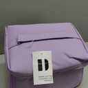 DALINDA Insulated Lunch Bag for Women,Lunch Box Cooler Bag Lightweight Nylon Waterproof Lunch Box LunchBags for Work (purple) (Medium-7L)