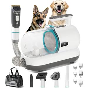 S7 HighSuction Dog Grooming Vacuum for Small & Medium Dogs, Compact Hair Collection System for Regular Trimming & Maintenance, Strong Suction, LowMess Indoor Grooming