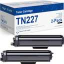 Topink TN227 TN227BK High Yield Toner Cartridge, Replacement for Brother TN227 TN227BK TN223 TN 223BK for MFC-L3770CDW HL-L3290CDW HL-L3230CDW MFC-L3750CDW L3710CW L3210CW Printer (Black, 2Pack)