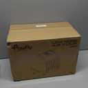 Pawfly 2200 GPH Pond Air Pump, High-Efficiency Aerator for Outdoor Koi Fish Ponds up to 1 Acre & 10ft Deep, 100W Garden & Septic Pump with 2 Air Splitters