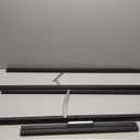 6 PACK 24 x 36 Inch A Frame Sign Double-Sided Folding Sandwich Board Heavy Duty Slide-in Sidewalk Signboard for Outdoor Street Advertising Poster(Frame only，No white board)