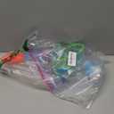 Kids Snorkel Set Dry Top Snorkeling Gear for Kids Youth Boys Girls Junior Age 5-15,Tempered Glass Swimming Diving Mask and Snorkel Set 180 Degree Panoramic View (Blue)