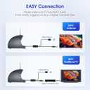 WUMINGLU TV Antenna Indoor, Digital TV Antenna for Smart TV Indoor Outdoor 680+ Miles Long Range Clear 2024 Rate 4K HD TV Amplified Signal Booster Local Channel 33ft