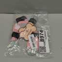 PUPTECK Anti-Slip Dog Socks with Double Sides Grips for Small Medium Large Dogs Hardwood Floors Prevents Licking, Dog Shoes for Hot Pavement Traction Control Paw Protector for Senior Dogs, Pink S (Small (4 Count))