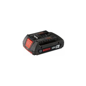 Bosch BAT612-2PK 18V Lithium-Ion 2 Ah Standard Power Batteries, 1-Pack