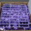 24PCS Light Purple Shimmer Wall Backdrop, Square Sequin Photo Backdrops Panel, Glitter Wall Background for Birthdays, Weddings, Halloween, Engagements, Disco Bachelorette Party Decoration (4FTx6FT)