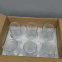 [ 12 Pack ] Glass Cups with Glass Straws, 12oz Highball & Rock Drinking Glasses, Everyday Drinkware Glasses Set, Cute Tumbler Cup, Kitchen Glasses for Iced Coffee, Water, Beer, Cocktail, Whiskey Gift.