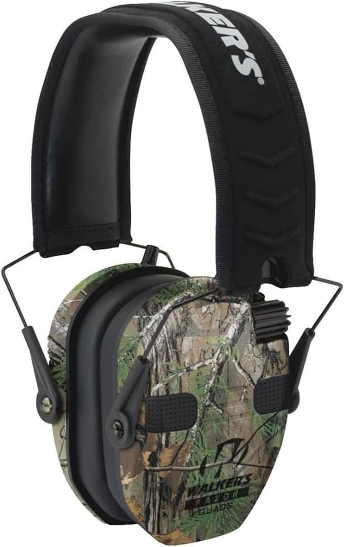 Walker's Unisex Adult Razor Quad Muff (Camo)